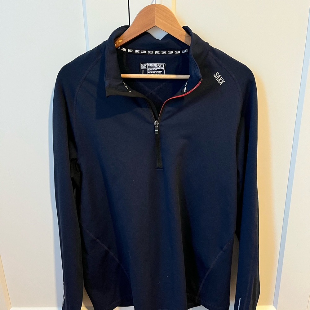 Saxx Thermoflyte Navy Pullover
